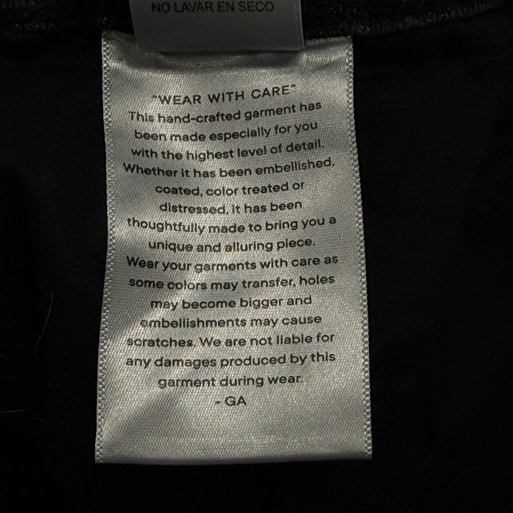Good American Good Legs Straight Jeans Black Womens 14 /‎ 32 NEW NWT Denim - Picture 13 of 15